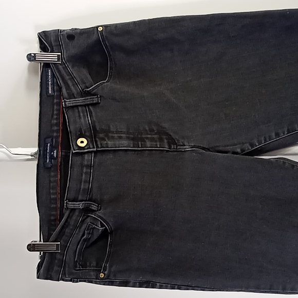 Tommy Hilfiger Greenwich Skinny Ankle Faded Black Jeans Size 16 - Picture 9 of 16